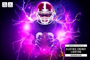 Electric Energy Lighting Effect