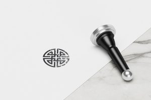 Elegant Stamp Mockup