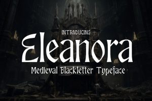Eloanora – Medieval Blackletter Font