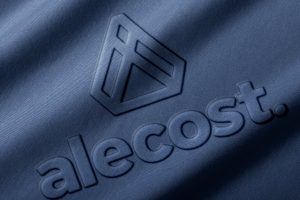 Embossed Apparel Logo Mockup