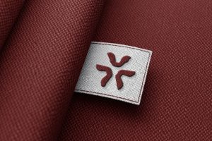 Embroidery Label Patch Mockup