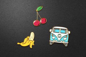 Enamel Pin Mockup