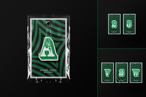 Enamel Pin Mockup
