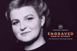 Engraved Photo Effect