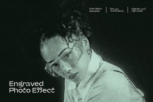 Engraved Photo Effect