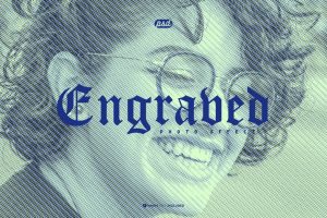 Engraved Photo Effect