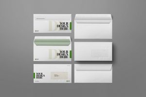 Envelope Mockup DL Windowed