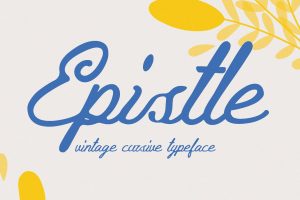 Epistle – Vintage Cursive Typeface