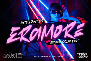 Eramore – Street Brush Font