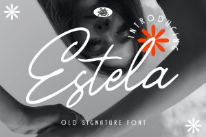 Estela Signature Font