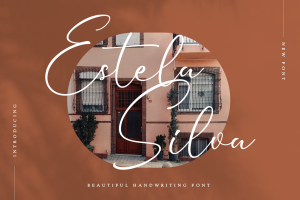 Estela Silva – Handwriting Font