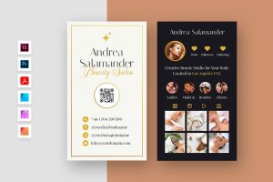 Esthetician Business Card Template