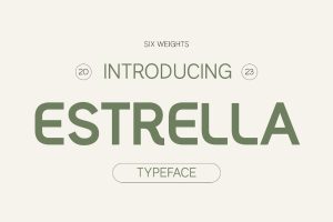Estrella – Modern Sans Serif