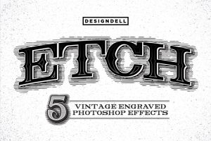 Etch Vintage Photoshop Effects