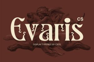 Evaris – Decorative Font