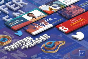 Event Conference, Tax Income Twitter Headers