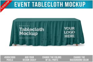 Event Tablecloth Mockup