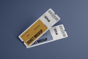 Event Ticket Mockup