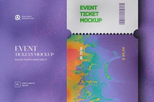 Event Tickets Mockup
