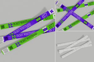 Event Wristband Mockup