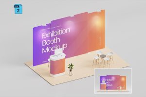 Exhibition Booth Mockup