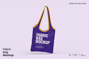 Fabric Bag Mockup