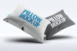 Fabric Pillow Mock-Up