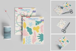 Fabric Swatch Mockup