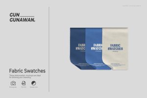 Fabric Swatches Mockup