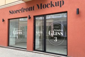 Facade and Storefront Mockup