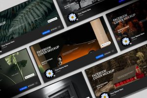 Facebook Cover Collage Mockup