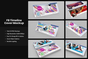 FaceBook Timeline Cover / Banner Mockups