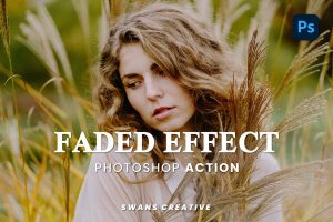 Faded Effect Photoshop Action