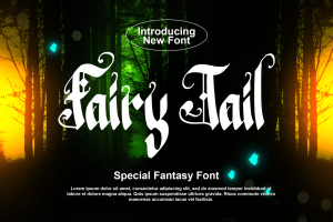 Fairy Tail – Special Fantasy Font