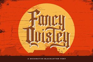 Fancy Quisley – Blackletter Font