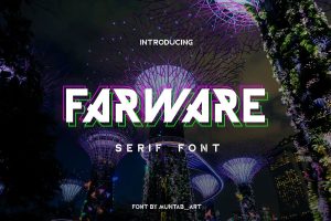 Farware | Modern Font