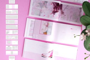 Fashion catalogue layout