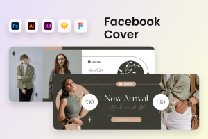 Fashion Facebook Cover Template