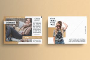 Fashion Postcard Template