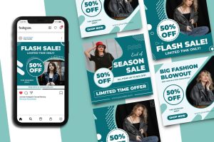 Fashion Sale Instagram Post Template