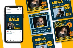 Fashion Sale Instagram Post Template