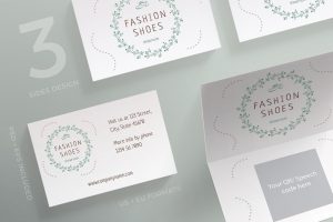 Fashion Shoes Business Card Template