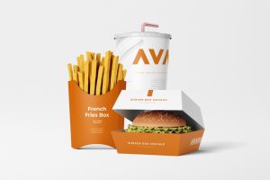 Fast Food Packaging Mockup