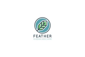 Feather Logo Design