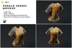 Female Jersey Mockup