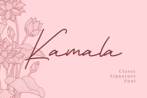 Feminine Signature Font