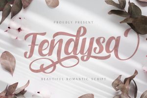 Fendysa – Calligraphy Font