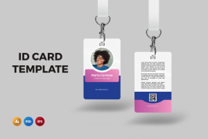 Fermi – ID Card Template