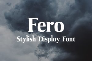 Fero Display Font