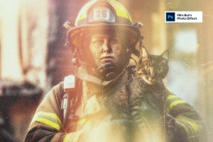 Film Burn Photo Effect